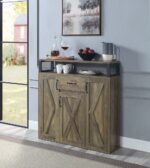 Rustic Oak Abiram Server DN01027 by ACME 13