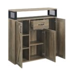 Rustic Oak Abiram Server DN01027 by ACME 16