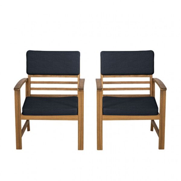 Denim Blue HANA 4 PC. PATIO SET GM-1020BL-4PK BY Furniture of America. 11