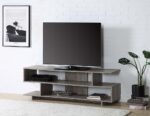 Abhay TV Stand by ACME Luxury Living Room Furniture Mobilia Cleopatra 11 Abhay TV Stand by ACME 11