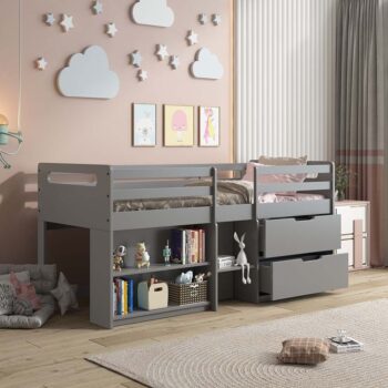 Fabiana Twin Loft Bed BD01375 by ACME