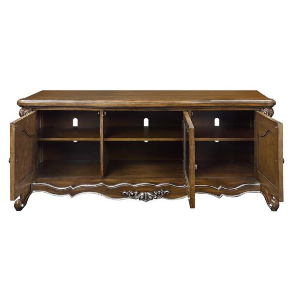 Oak Latisha TV Stand LV01413 by ACME - Image 4