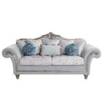 Light Gray Linen Pelumi Sofa W/8 Pillows LV01112 by ACME Luxury Living Room Furniture Mobilia Cleopatra 16 Light Gray Linen Pelumi Sofa W/8 Pillows LV01112 by ACME 16