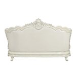 Pearl White Synthetic Leather Adara Sofa W/7 Pillows by ACME 13