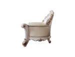 Vendome Chair With Pillow in Champagne Leather LV01326 by ACME 19