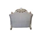 Vendome II Chair With 2 Pillows in Ivory Fabric LV01331 by ACME Living Chairs Mobilia Cleopatra 21 Vendome II Chair With 2 Pillows in Ivory Fabric LV01331 by ACME 21