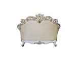 Vendome Loveseat With 3 Pillows in Champagne Leather LV01325 by ACME Luxury Living Room Furniture Mobilia Cleopatra 16 Vendome Loveseat With 3 Pillows in Champagne Leather LV01325 by ACME 16