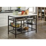 Marble Lanzo Kitchen Island 98400 by ACME 13