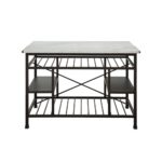 Marble Lanzo Kitchen Island 98400 by ACME 16