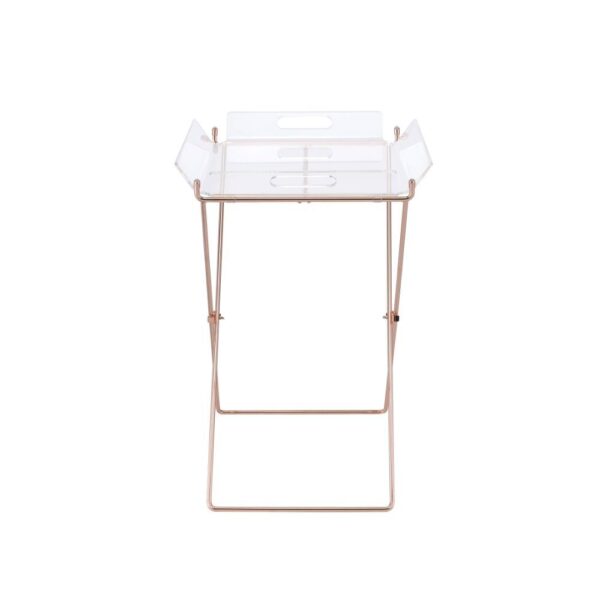 Clear Acrylic Cercie Tray Table 98189 by ACME - Image 2