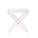 Clear Acrylic Cercie Tray Table 98189 by ACME Dining Room Furniture Mobilia Cleopatra 13 Clear Acrylic Cercie Tray Table 98189 by ACME 13