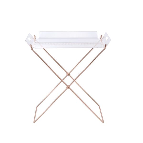 Clear Acrylic Cercie Tray Table 98189 by ACME - Image 3