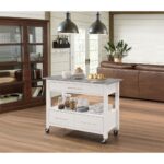 Ottawa Kitchen Cart by ACME Dining Room Furniture Mobilia Cleopatra 9 Ottawa Kitchen Cart by ACME 9