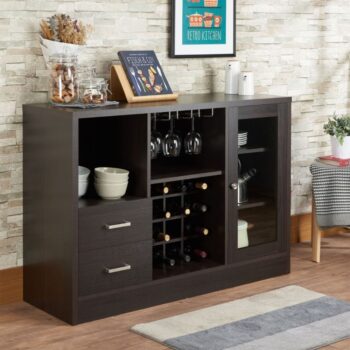 Hazen Server With  2 Drawers by ACME