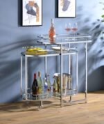 Piffo Serving Cart Set by ACME Dining Room Furniture Mobilia Cleopatra 17 Piffo Serving Cart Set by ACME 17