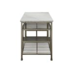 Marble Top Lanzo Kitchen Island 98402 by ACME 15