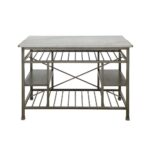 Marble Top Lanzo Kitchen Island 98402 by ACME 16