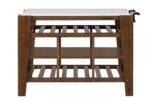 Marble Top Alaroa Kitchen Island AC00396 by ACME Servers Mobilia Cleopatra 15 Marble Top Alaroa Kitchen Island AC00396 by ACME 15
