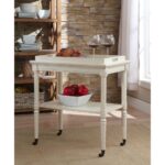 Antique White Finish Frisco Serving Cart 82908 by ACME Servers Mobilia Cleopatra 18 Antique White Finish Frisco Serving Cart 82908 by ACME 18