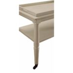 Antique White Finish Frisco Serving Cart 82908 by ACME Servers Mobilia Cleopatra 20 Antique White Finish Frisco Serving Cart 82908 by ACME 20