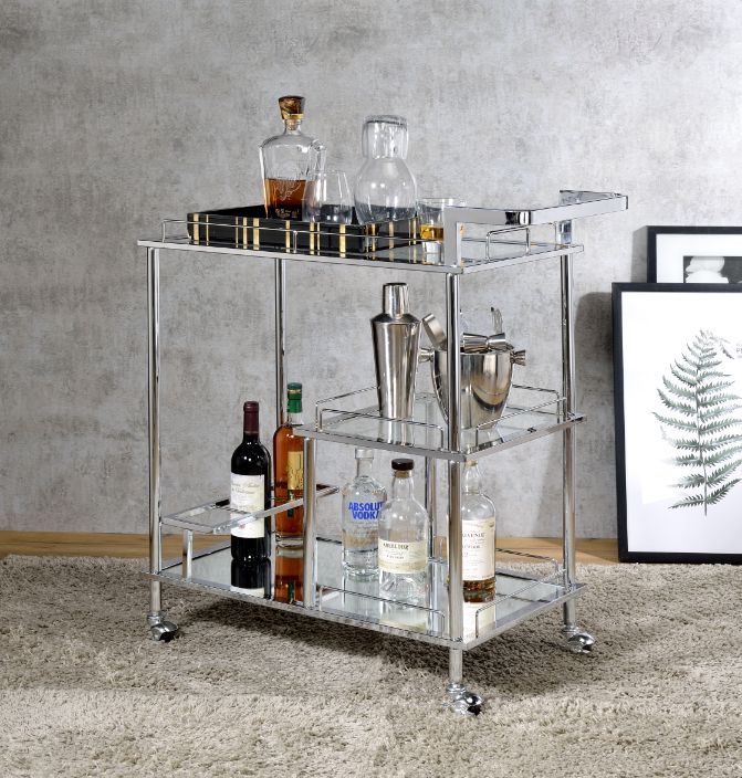 Splinter Serving Cart by ACME