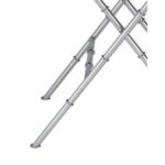 White & Chrome Lajos Tray Table by ACME 18