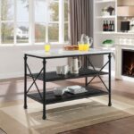 Brahm Kitchen Island by ACME Dining Room Furniture Mobilia Cleopatra 9 Brahm Kitchen Island by ACME 9
