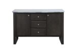 Marble & Gray Oak Madan Server by ACME Dining Room Furniture Mobilia Cleopatra 18 Marble & Gray Oak Madan Server by ACME 18