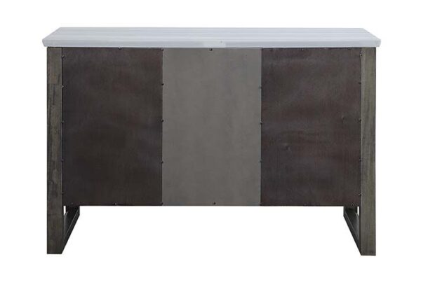 Marble & Gray Oak Madan Server by ACME 13