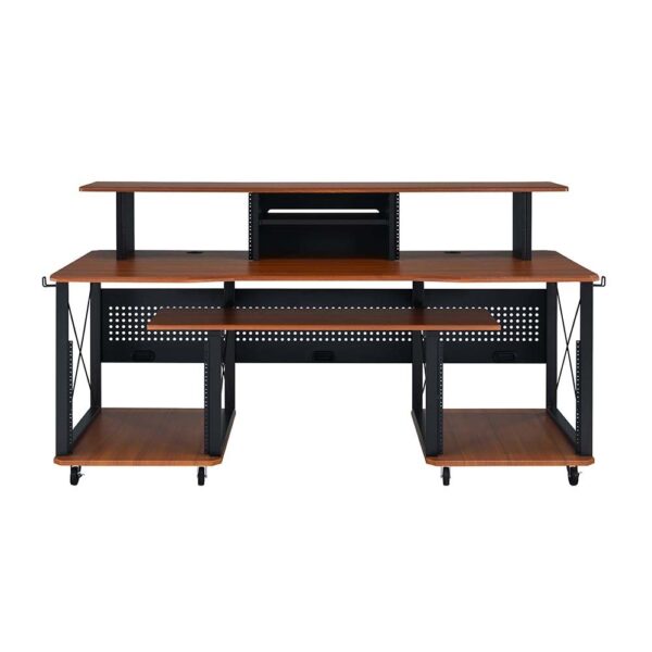 Cherry & Black Megara Music Desk by ACME - Image 3