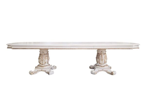 Pearl Vendome Dining Table W/Pedestal Base DN01346 by ACME - Image 2