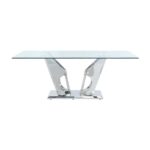 Azriel Dining Table by ACME Dining Room Furniture Mobilia Cleopatra 13 Azriel Dining Table by ACME 13