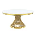 Fallon Dining Table by ACME Dining Room Furniture Mobilia Cleopatra 11 Fallon Dining Table by ACME 11