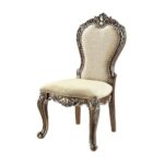 Oak Latisha Side Chair DN01358 by ACME Dining Chair & Bench Mobilia Cleopatra 13 Oak Latisha Side Chair DN01358 by ACME 13