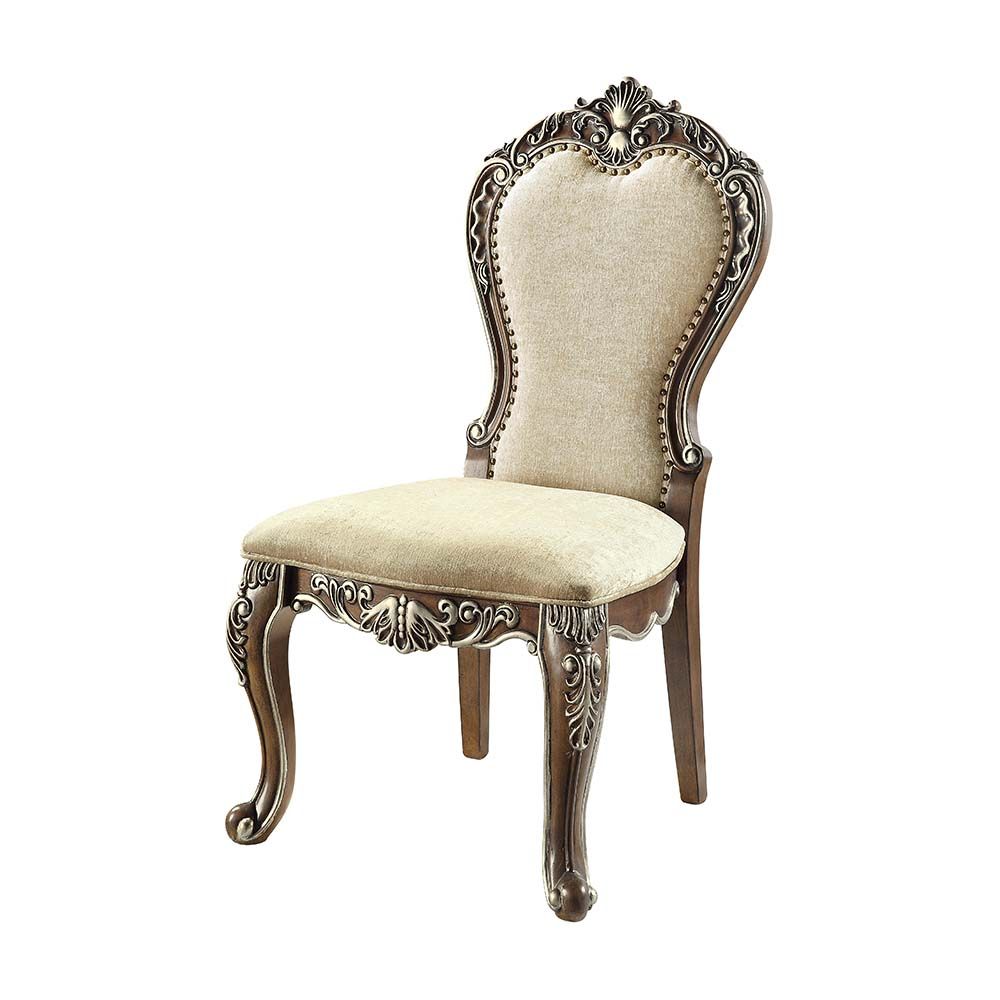 Oak Latisha Side Chair DN01358 by ACME