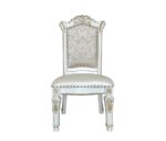 Pearl Leather Vendom Side Chair DN01348 by ACME 12