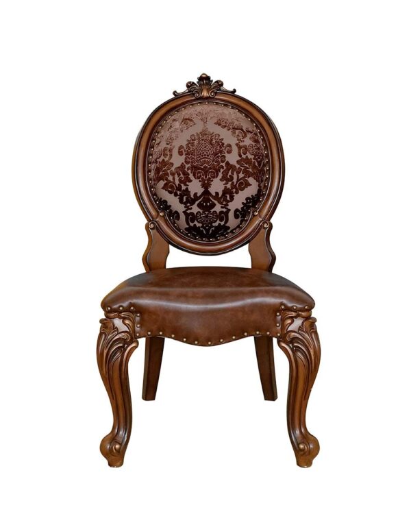 Cherry Versailles Side Chair DN01392 by ACME 8