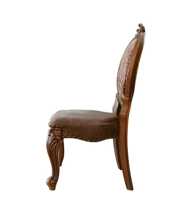 Cherry Versailles Side Chair DN01392 by ACME 9