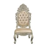 Leather & Antique Gold Finish Sorina Side Chair DN01209 by ACME 14