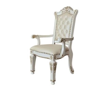 Pearl Leather Vendom Dining Chair DN01349 by ACME