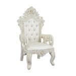 Pearl White Synthetic Leather Adara Dining Chair by ACME 13
