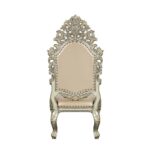 Gold Leather Sorina Arm Chair DN01210 by ACME Dining Chair & Bench Mobilia Cleopatra 16 Gold Leather Sorina Arm Chair DN01210 by ACME 16
