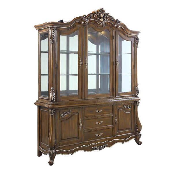 Oak Latisha Hutch & Buffet DN01360 by ACME - Image 2