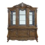 Oak Latisha Hutch & Buffet DN01360 by ACME Curio & Buffet Mobilia Cleopatra 15 Oak Latisha Hutch & Buffet DN01360 by ACME 15