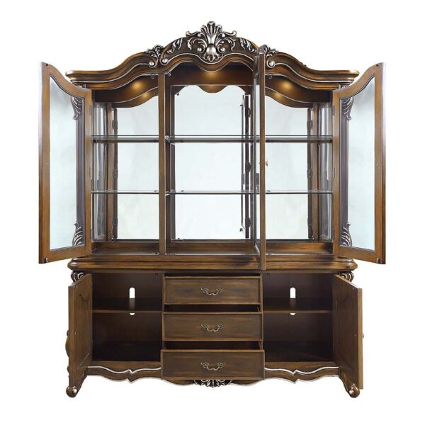 Oak Latisha Hutch & Buffet DN01360 by ACME - Image 4