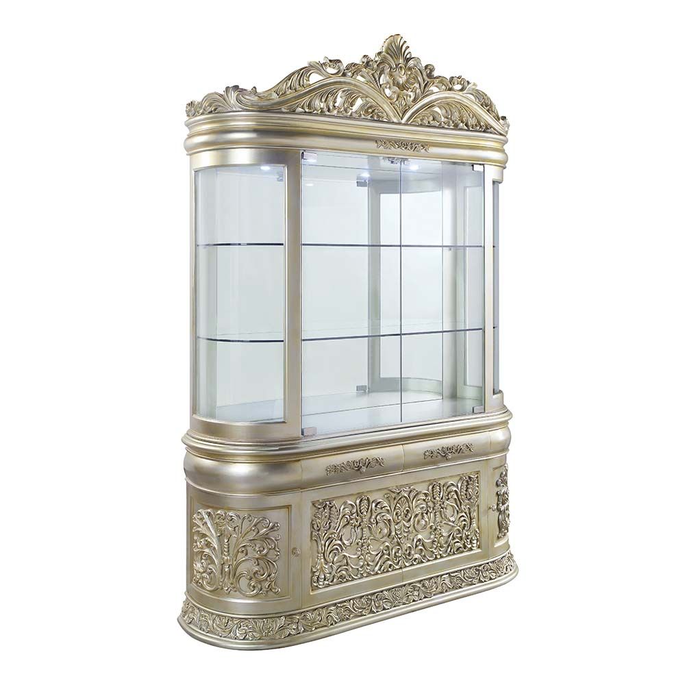 Antique Gold Finish Sorina Curio DN01211 by ACME