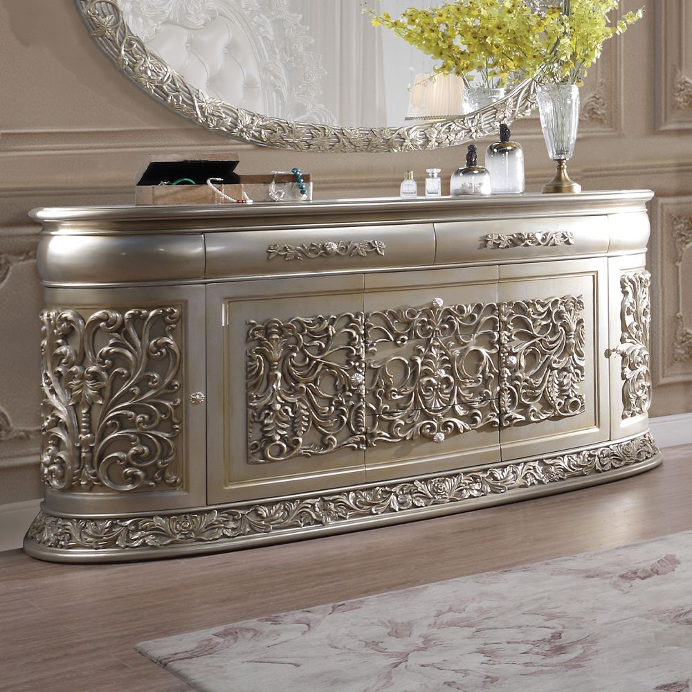 Antique Gold Finish Sorina Dresser BD01244 by ACME