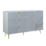 Gaines Dresser by ACME Luxury Bedroom Dressers & Mirrors Mobilia Cleopatra 9 Gaines Dresser by ACME 9