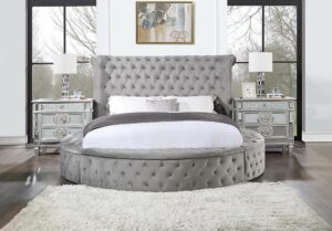 Gaiva Bed By Acme | Mobilia Cleopatra Gaiva Bed by ACME