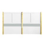White High Gloss Gaines Bed by ACME Luxury Beds Mobilia Cleopatra 14 White High Gloss Gaines Bed by ACME 14